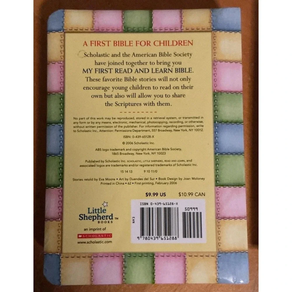 Lt Of 2 Children's Bible Books, The Beginner's Bible‎ And My First R&L Bible
